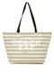Zoozie Bags M000008442 Bolso bandolera maxi tejido de paracaídas color visón dimensiones 53x34x18 cm